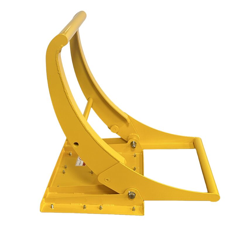 Düşük hızda araç kontrolü için aktif frenle hafif katlanabilir taşınabilir araç barikatı