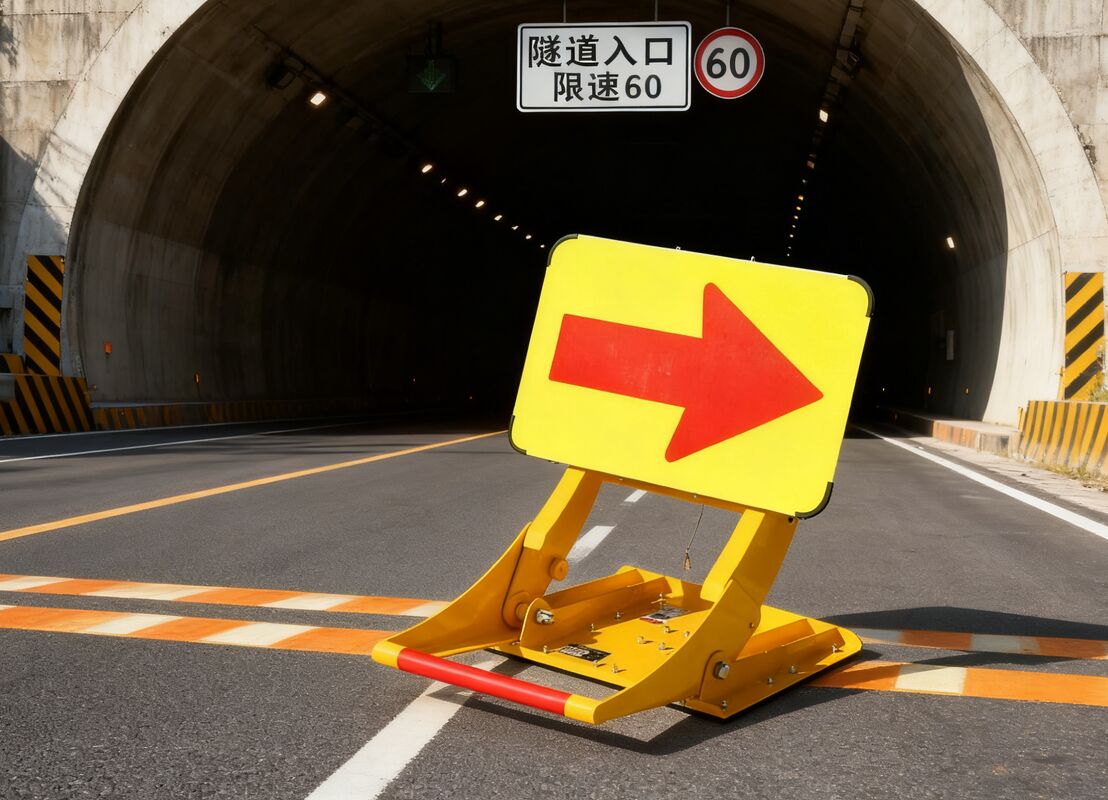 Saldırma Yapılandırılmış Katlanabilir Taşınabilir Araç Barikatları Trafik Yönetimi İçin Bariyer Alüminyum Profiller