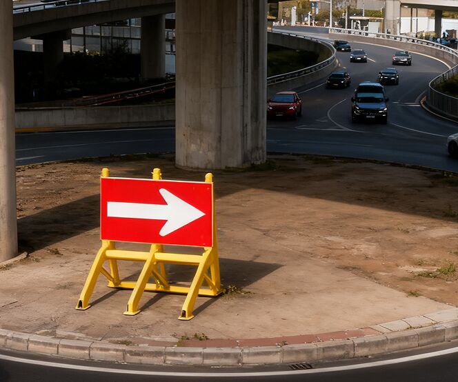 Yol güvenliği için L400×W280×H2.0mm'lik su geçirmez alüminyum plaka ile yüksek yoğunluklu yansıtıcı trafik işareti