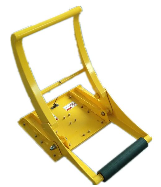 Katlanabilir Tasarımlı ve Düşük Hızlı Yollar İçin 13.4kg Hafif Alüminyum Kauçuk Levha Taşınabilir Araç Bariyeri