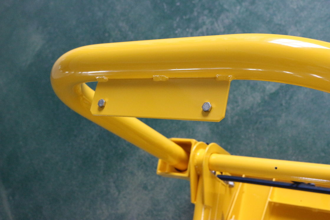 İnşaat Bölgeleri için Elektrostatik püskürtme ile katlanabilir 660 mm genişliğinde taşınabilir araç barikatı