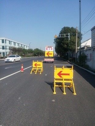 Buzzer Alüminyum Çekiş Tipi Mobil Araç Bariyeri Anti Çarpışma