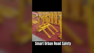 Düşük hızlı şehir içi yollar için tasarlanmış kompakt araç bariyeri