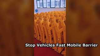 Mobil araç bariyerleri için fabrika üretim sürecinin videosu